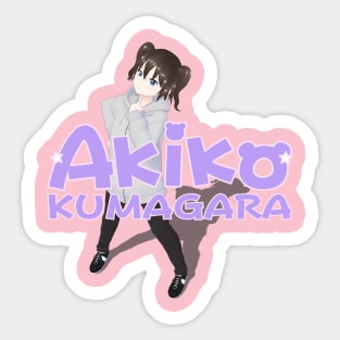 Pondering - Official Akiko Kumagara 4.0 Merch Sticker